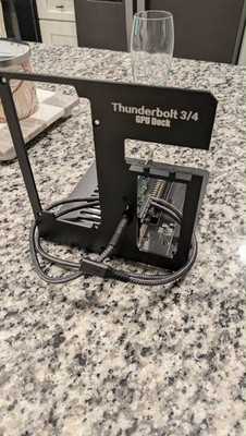Thunderbolt eGPU Enclosure Dock External Graphics Card Thunder-bolt 3/4