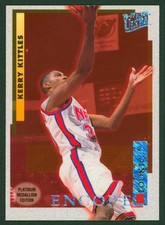 1996-97 Fleer Ultra KERRY KITTLES #P271 Platinum Medallion /250 Nets RC SP 1:100
