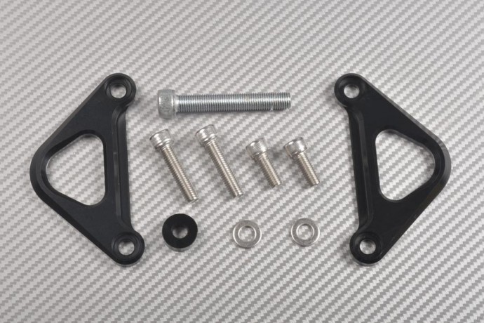 Fixations sangles 90mm Kawasaki Ninja 300R assurant un blocage parfait sur remorque