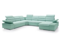Wohnlandschaft Ecksofa U-Form Eckcouch Mit Schlaffunktion Sofa Couch