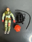 Deep Six V2 G.I. Joe 1989 Hasbro Vintage Action Figure With Accessories