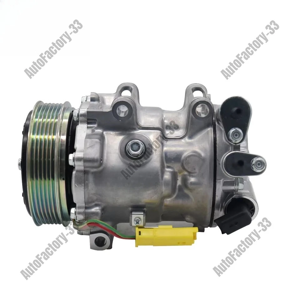 9654764280 Air Conditioning Compressor for Citroen C6 C5 C5l Peugeot Triumph 407 - Image 2 of 4