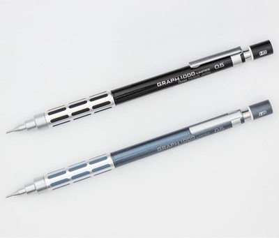Graph 1000 0.5mm 2 pieces Pearl Black Pearl Blue
