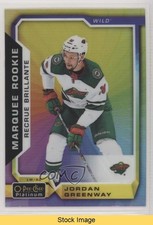 2018-19 O-Pee-Chee Platinum Rainbow Color Wheel Jordan Greenway #161 READ 0nr3
