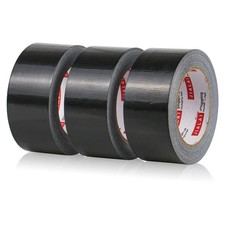 Heavy Duty Duct Tape, Black Tape 2 Inches x 30 Yards 3Pack, 8.27 mil, Strong,...