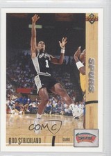 1991-92 Upper Deck Rod Strickland #214 1d2
