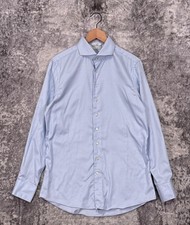 Suitsupply Traveller Dress Shirt 41 / 16 Mens Extra Slim Fit Long Sleeve Button