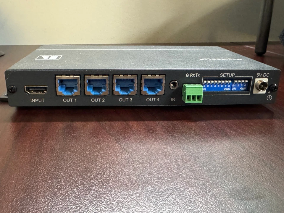 Kramer VM-4HDT 1:4 4K HDMI to HDBaseT Distribution Amplifier *USED* - Image 4 of 4