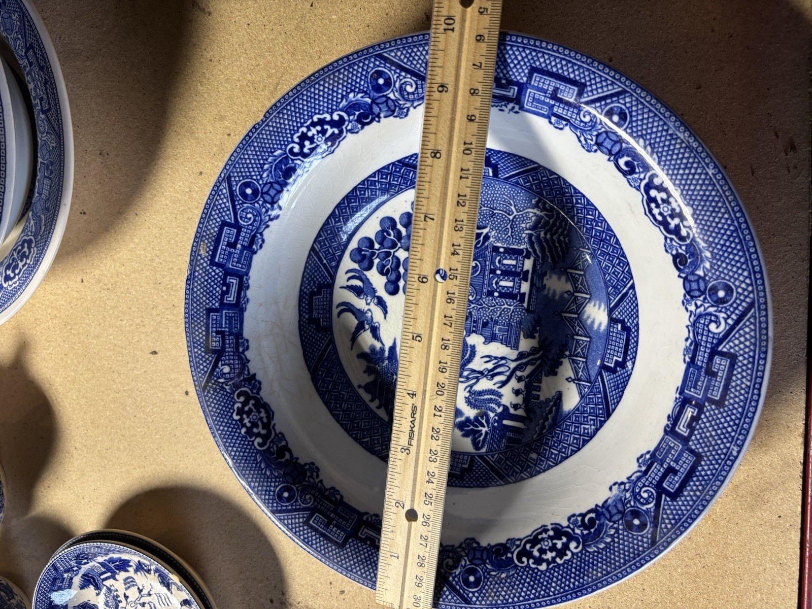 blue willow dishes