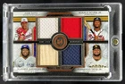 2020 Museum Juan Soto Ronald Acuna Jr. Guerrero Tatis Quad Jersey Copper #57/75