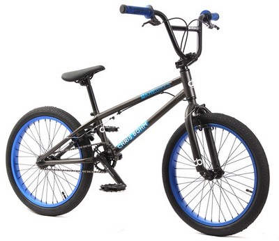 20 Zoll BMX Kinder Fahrrad Rad KHE CHRIS BÖHM grau silber Affix Rotor 11,3kg