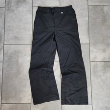 Vintage 80s 90s Obermeyer Mens Flared Leg Snow Pants In Black Sz.s