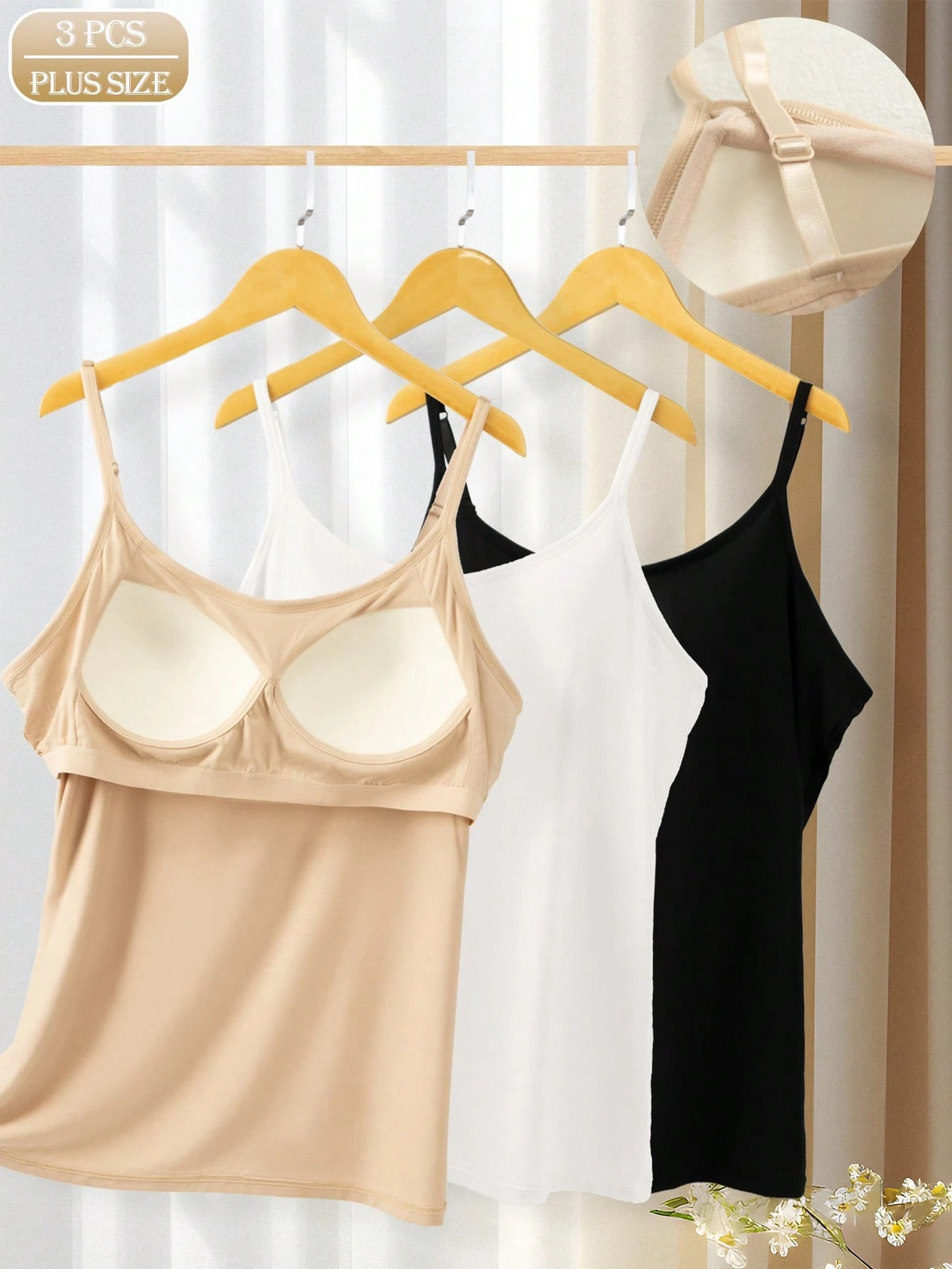 3 Piece/Set Ladies Top Versatile Undershirts For Any Occasion Cheap24