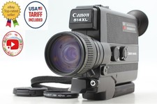 All Tested Near MINT  Canon 514 XL Super8 Movie Camera 9-45mm F/1.4 From JAPAN