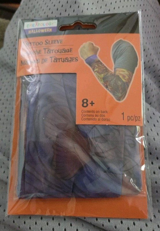 Tattoo Sleeve For Adults And Kids Slip On Ages 8+ New In Package