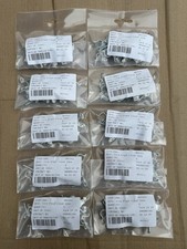 HellermannTyton 11mm Fireproof Cable Clips Metal 18th Edition White 200pc