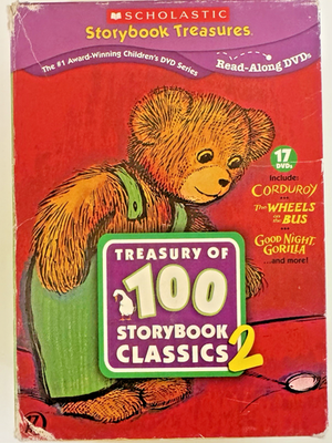 Treasury of 100 Storybook Classics, Vol. 2 (DVD, 2010, 17-Disc Set
