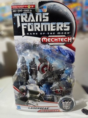 TRANSFORMERS DARK OF THE MOON  MECHTECH LASERBEAK DECEPTICON DELUXE  NIP 2010