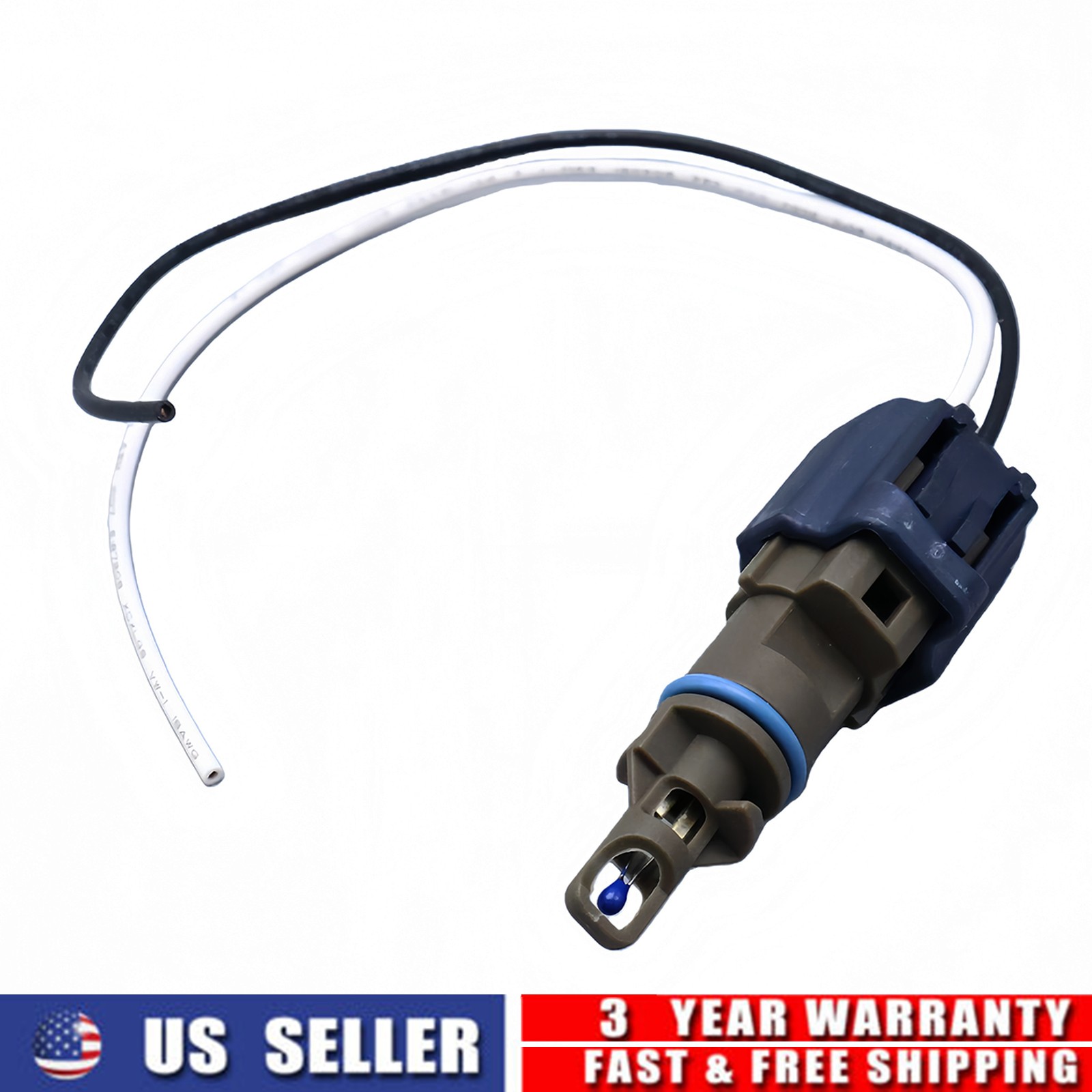 Intake Air Temp Sensor W/Connector For Ford F150 3.0L F250 F350 F450 F550 6.7L thumbnail 23