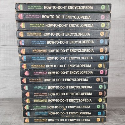 Mechanix Illustrated How To Do It Encyclopedia Volumes 1-16 1961 Complete Set