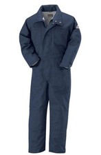 Bulwark 3XL CLC8NV Flame Resistant Premium Insulated Coverall Navy Blue