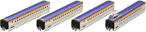 Juego adicional de 4 coches 97204 TOMYTEC N Gauge JR E8 Series Yamagata SHINKANSEN (Tsubasa) | Zustand: New