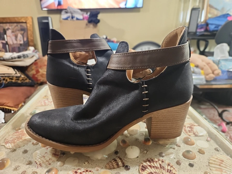 Qupid 高跟鞋 黑色 US 码 8 码 — 第 2/4 张图片