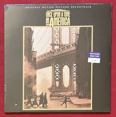 ONCE UPON A TIME IN AMERICA~SOUNDTRACK LP MINT SEALED! (1984) ENNIO MORRICONE