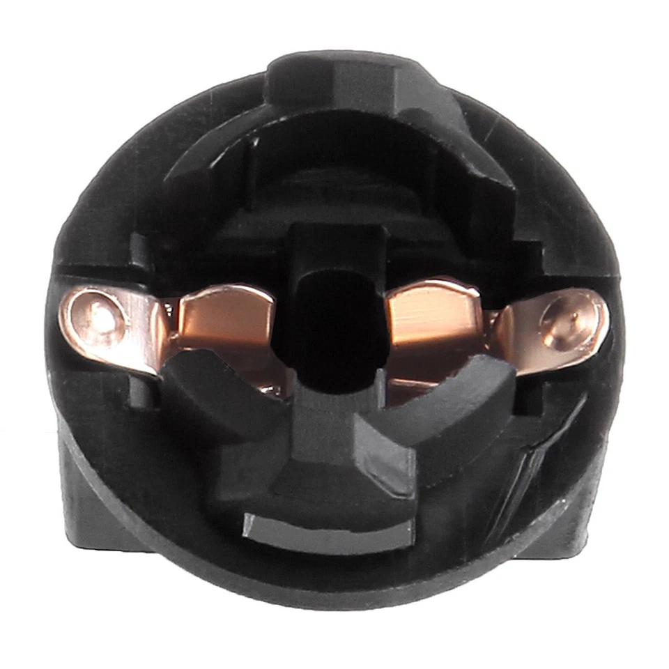 10 Green Pack Led instrument Panel Dash Light Bulb Auto Twist Lock Wedge Socket Foto 4 de 4