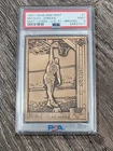 1997 HIGHLAND MINT/UD 91 MICHAEL JORDAN BRONZE CARD PSA 9 VERY LOW POP