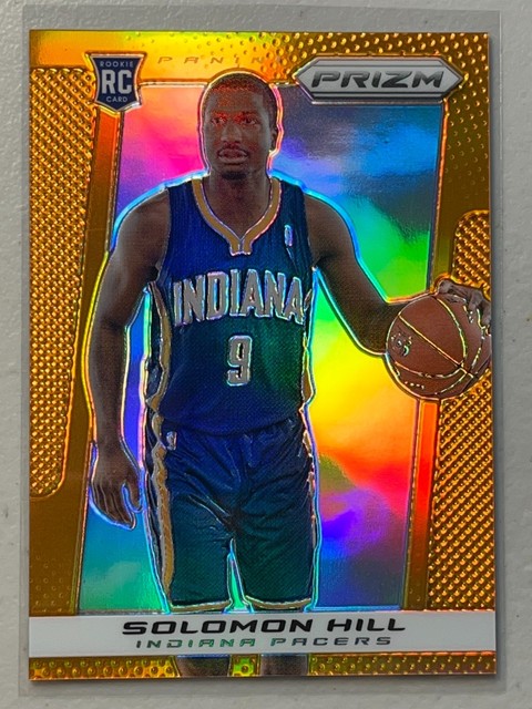 Solomon Hill 2013-14 Panini Prizm /60 Orange Prizms Rookie RC #277 Pacers