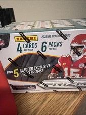 2025 Panini  Prizm Blaster Box -Dart Loveland Skatttebo Jeanty Hunter Warren RC