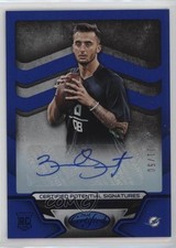 2016 Certified Potential Signatures Mirror Blue 21/50 Brandon Doughty Auto a2e