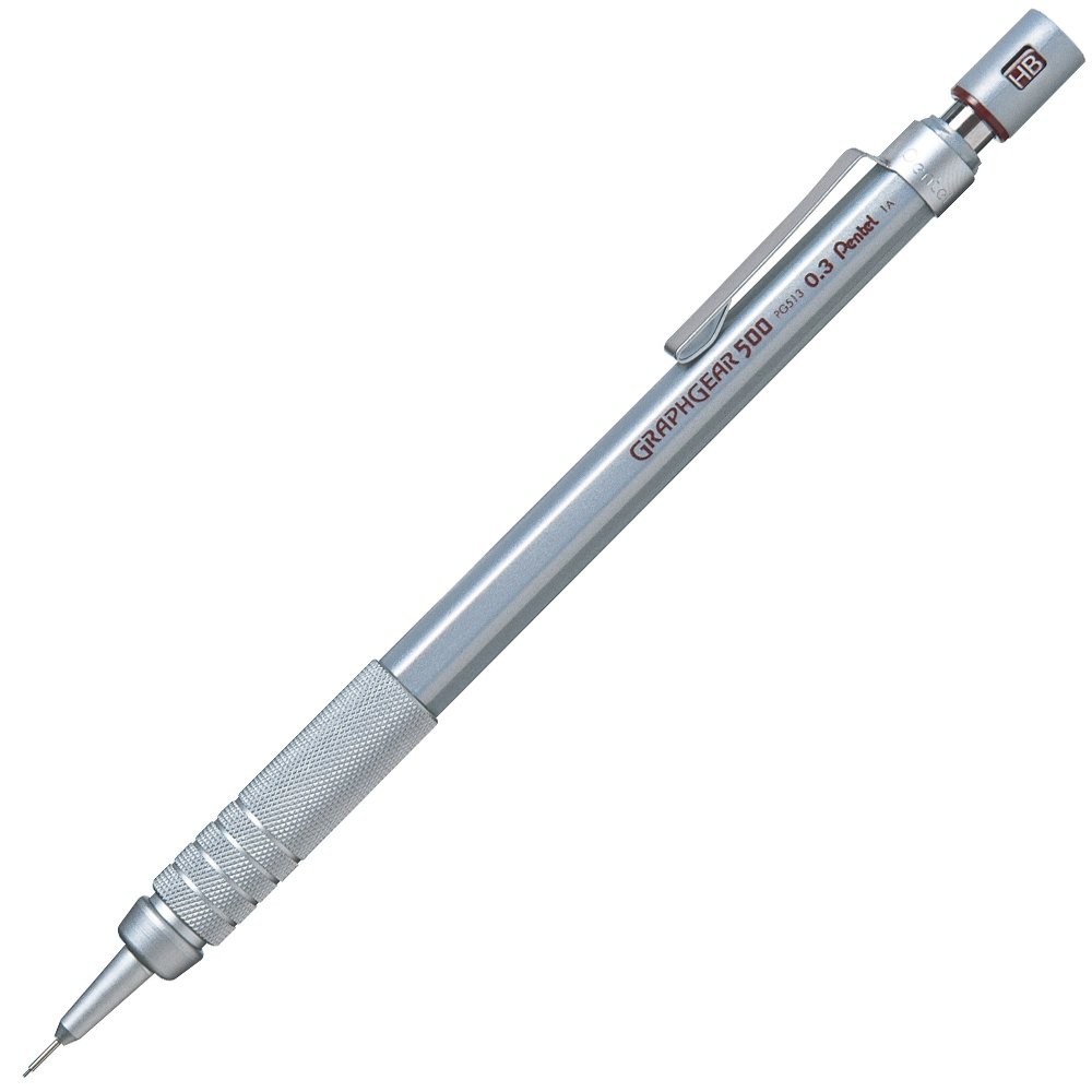 Graphgear500-0.3mm - 1 Count (pack Of 1), Silver
