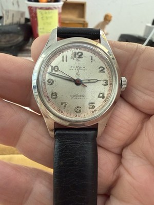 Vintage Flora 17 Jewels Swiss Mechanical Watch - Working - Shock Protected