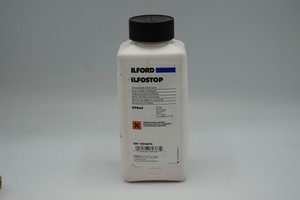 ILFORD ILFOSTOP Odorless Stop Bath Concentrate 500ml Darkroom Film Developing