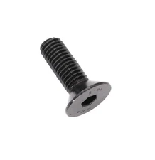 10pcs M10 Black Flat Hex Socekt Cap Bolts 10.9 Grade Alloy Steel M10x25mm