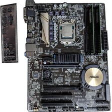Asus H170-Pro Motherboard i5-7500 16GB RAM 128GB M.2 SATA SSD Used