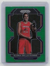 Panini Prizm Elena Delle Donne 2022 Green Prizm #132 Basketball Card Mystics