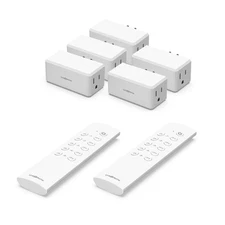 Link2Home Wireless Remote Control Outlet Light Switch, 100 ft range, Unlimite...