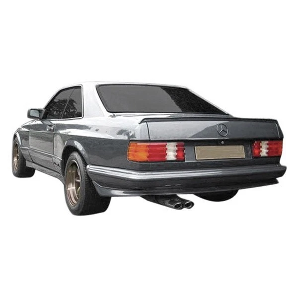 For Mercedes-Benz 560SEC 86-91 Rear Bumper Cover AMG Style Fiberglass Wide Body - Image 2 of 4