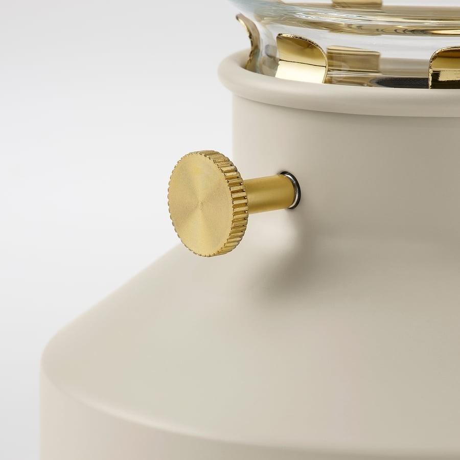 Ikea TÄRNABY Tarnaby Table Lamp Steel/Glass Dimmable Off White New thumbnail 5