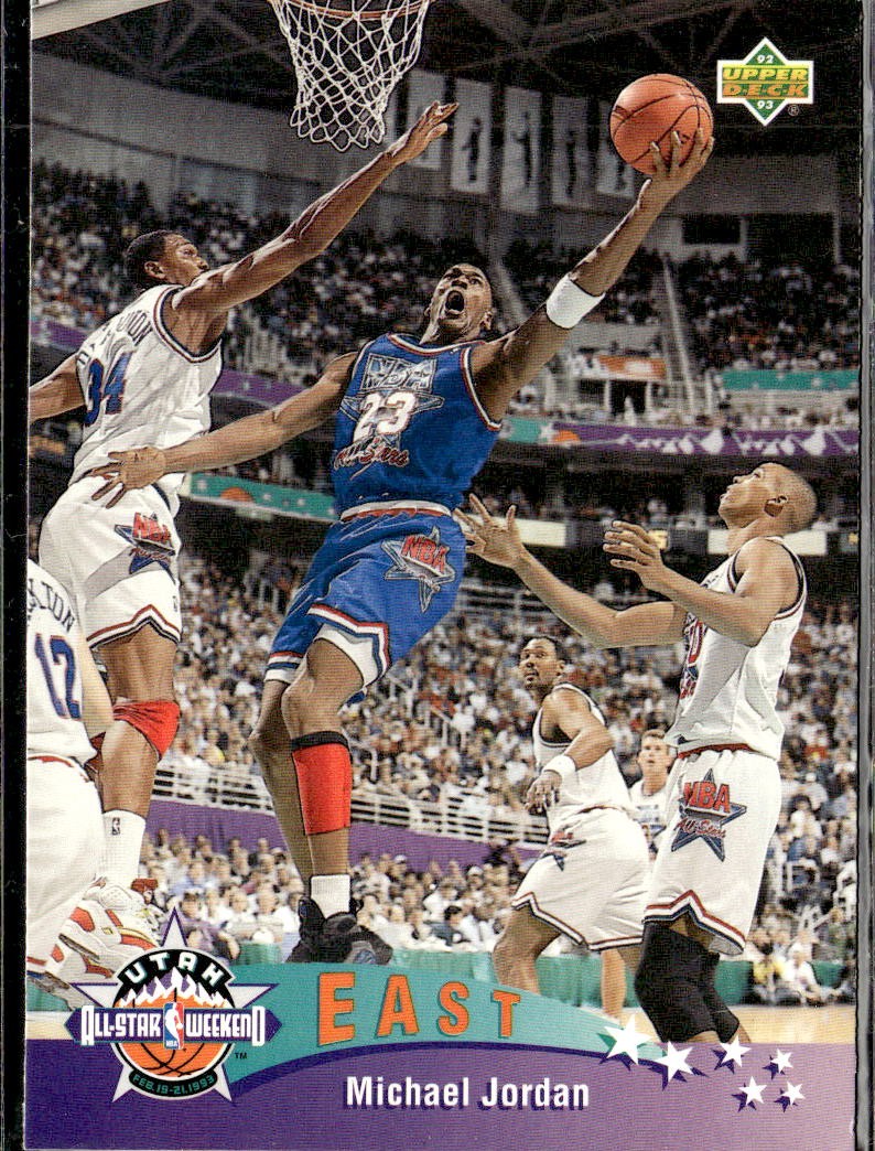 1992-93 Upper Deck All-Star Weekend Michael Jordan East All-Star #425