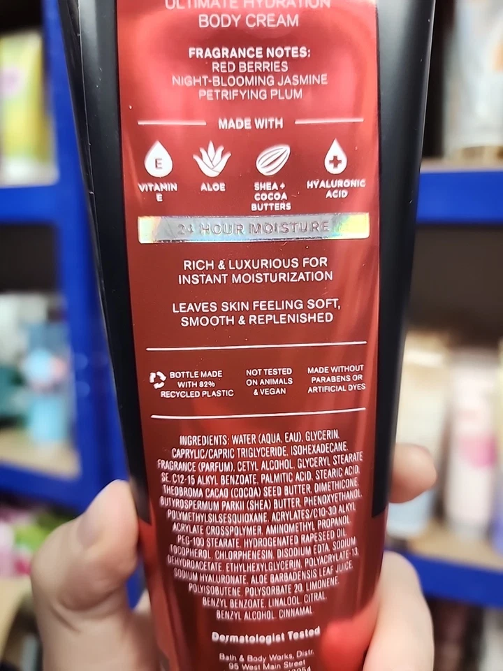 Bath Body Works Vampire Blood Body Cream 8 fl oz~new~ - Image 3 of 4