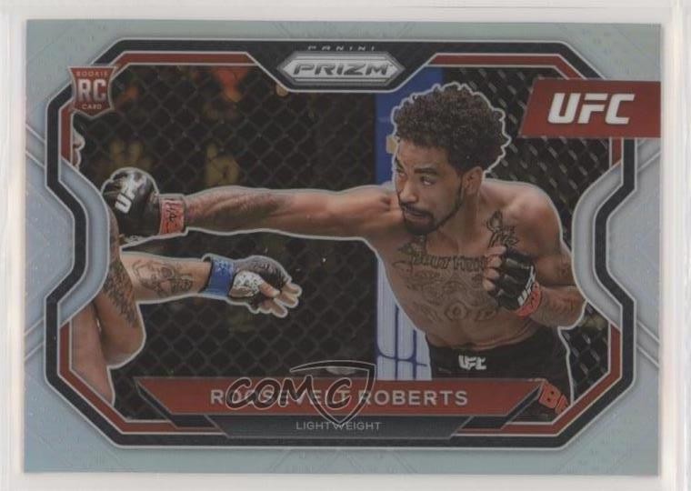 2021 Panini Prizm UFC Silver Prizm Roosevelt Roberts #117 0lh7