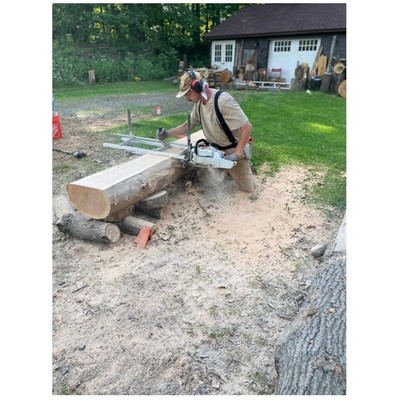 High-Quality Portable Chainsaw Mill 36'' - Aluminum & Steel