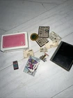 Vintage 1984 DAY TO NIGHT BARBIE CASE with ACCESSORIES MAGAZINE NEWSPAPER +++