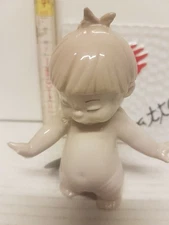 Child Fine Porcelain Morena Heart Dotty Handcrafted Decorated by Hand