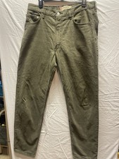 Vintage Levis 550 Jeans Mens 36x34 Green Relaxed Tapered Leg Denim Made In USA