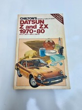 Chilton Datsun Z Zx 240z 260z 280z 280zx 1970-80 Repair Tune-up Manual 6932 Chilton Datsun Z Zx 240z 260z 280z 280zx 1970-80 Repair Tune-up Manual 6932